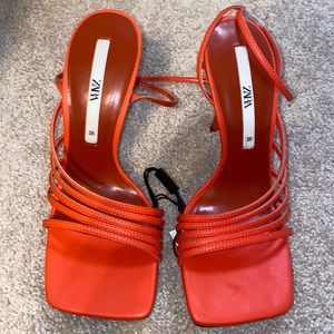 Zara Strappy Heels
